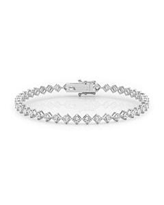 2 5/8 ct. tw. Round Kite Set Tennis Bracelet