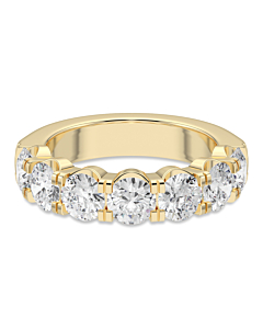 4 ct. tw. Round 7 Stone Comfort Ring