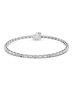 2 1/2 ct. tw. East West Baguette Tennis Bracelet