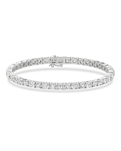 7 ct. tw. Oval and Round Tennis Bracelet