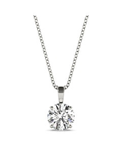 5/8 ct. tw. Solitaire Pendant 14kt White Gold