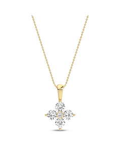 1/2 ct. tw. Clover Pendant