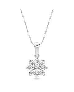 1/2 ct. tw. Starburst Luminary Pendant
