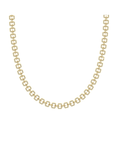 Round Hexagon Shape Fashion Necklace