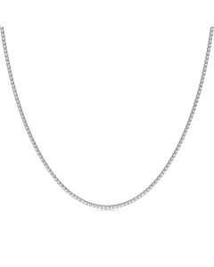 3 - 10 ct. Minimalist Tennis Necklace with Extender