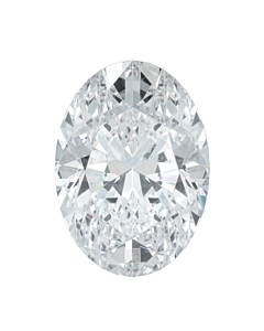 5 ct. Oval Lab Created Diamond