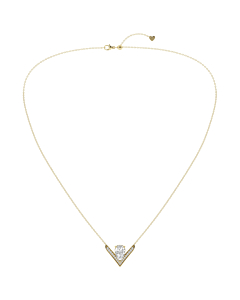 Pear Pave Chevron Fashion Pendant