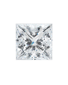4 ct. Princess Lab Created Diamond
