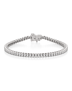 2 ct. tw. Half Bezel Tennis Bracelet