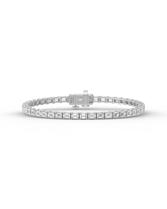 5 ct. tw. East-West Emerald Tennis Bracelet 