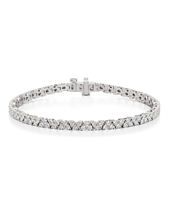 4 ct. tw. Reverse V Bracelet