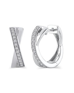 1/4 ct. tw. Interlocking Huggie