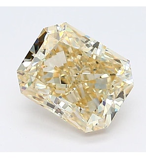 Fancy Yellow 1.73ct SI1 Radiant Lab Created Diamond