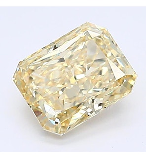 Fancy Intense Yellow 1.17ct SI1 Radiant Lab Created Diamond