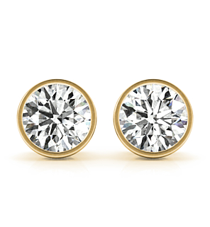 Clara Bezel Studs