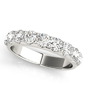 Sempre 9 Stone Diamond Ring