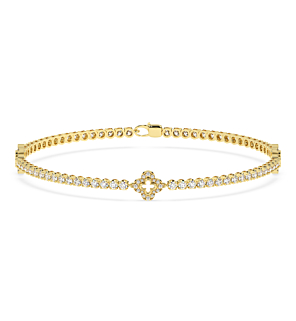 Minimalist Floral Trio Bracelet