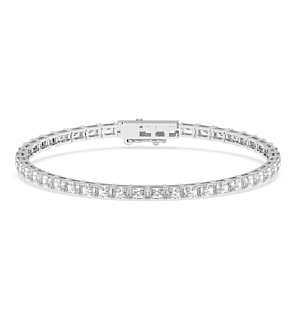 7 ct. tw. East-West Radiant Tennis Bracelet