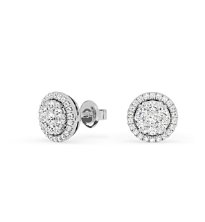 5/8 ct. tw. Aura Halo Studs