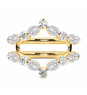 Pear Round Chevron Enhancer