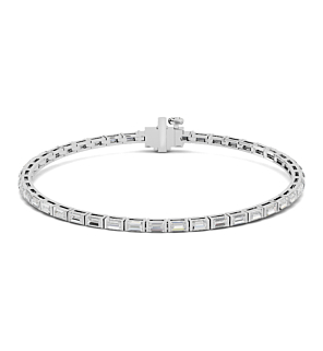 2 1/2 ct. tw. East West Baguette Tennis Bracelet