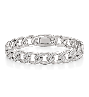 Round Cuban Link Fashion Bracelet