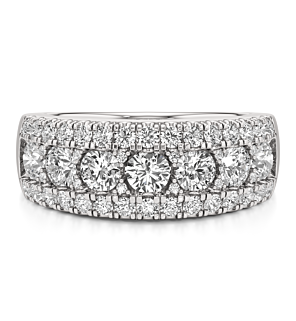 Round Triple Row Fashion Band