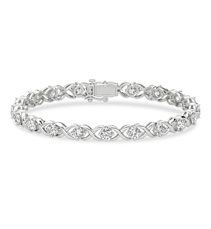5 ct. tw. Infinity Bracelet