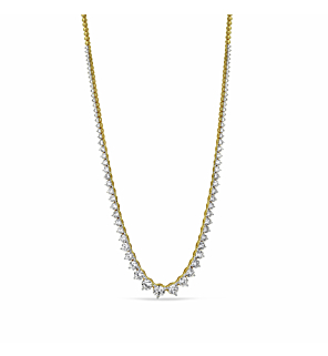 13 ct. tw. Graduated Riviera Tennis Necklace