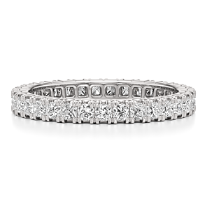 1 - 5 ct. Princess Eternity Band