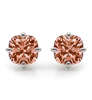 Cushion Pink Studs