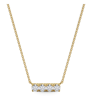 1/2 ct. tw. Round Etoile Necklace
