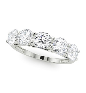 2 ct. tw. Classic 5 Stone Band