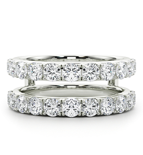 2 ct. tw. Common Prong Ring Enhancer