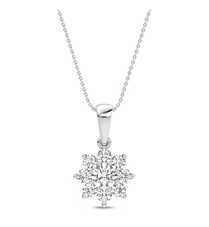 1/2 ct. tw. Starburst Luminary Pendant