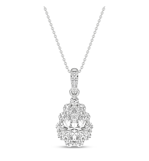 1 ct. tw. Lacrima Pendant