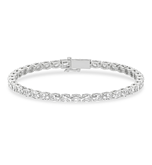 7 1/2 ct. tw. East-West Oval Tennis Bracelet