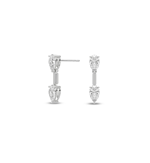 Pear Duet Earrings