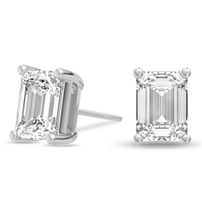 Premium Certified Emerald Studs