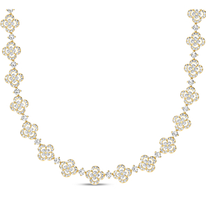 12 ct. tw. Clover Necklace