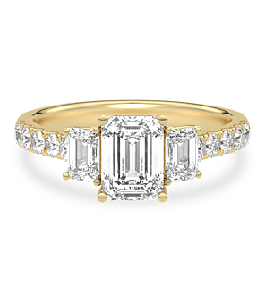 Harmony Emerald Ring