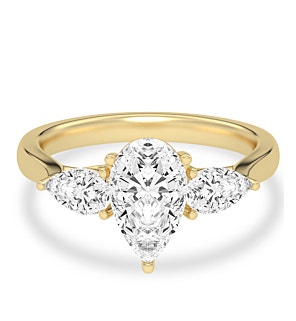 Odyssey Pear Ring