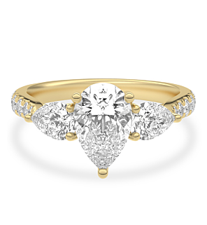Harmony Pear Ring