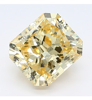 Fancy Intense Yellow 2.27 ct. VS2 Radiant Lab Created Diamond