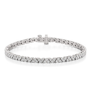4 ct. tw. Reverse V Bracelet